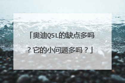 奥迪Q5L的缺点多吗？它的小问题多吗？