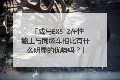 威马EX5-Z在性能上与同级车相比有什么明显的优势吗？