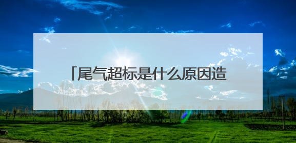 尾气超标是什么原因造成的？和汽油有关吗？