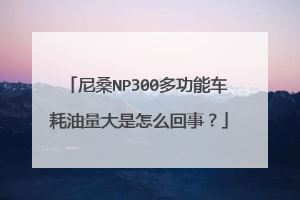 尼桑NP300多功能车耗油量大是怎么回事？