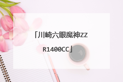 川崎六眼魔神ZZR1400CC