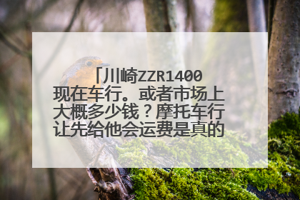 川崎ZZR1400现在车行。或者市场上大概多少钱？摩托车行让先给他会运费是真的吗？拜托各位大神