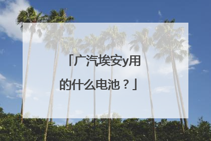广汽埃安y用的什么电池？