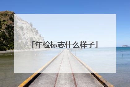 年检标志什么样子