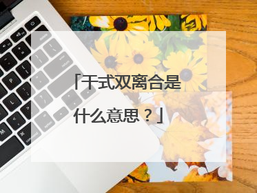 干式双离合是什么意思？