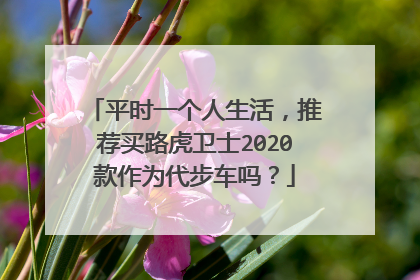 平时一个人生活，推荐买路虎卫士2020款作为代步车吗？