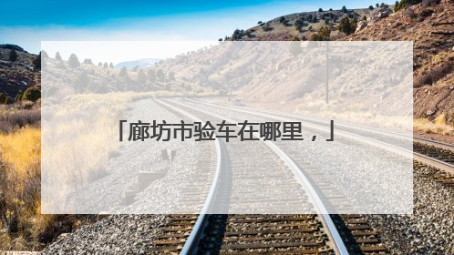 廊坊市验车在哪里，