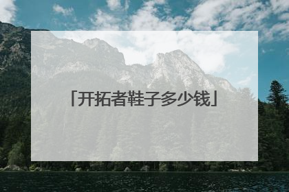 开拓者鞋子多少钱