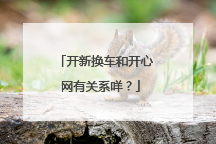 开新换车和开心网有关系咩？