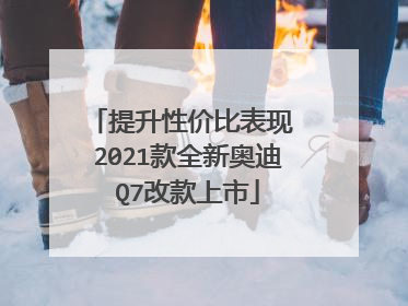 提升性价比表现 2021款全新奥迪Q7改款上市