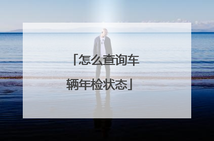 怎么查询车辆年检状态