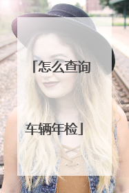 怎么查询车辆年检