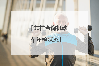 怎样查询机动车年检状态
