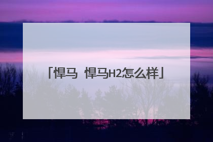 悍马 悍马H2怎么样
