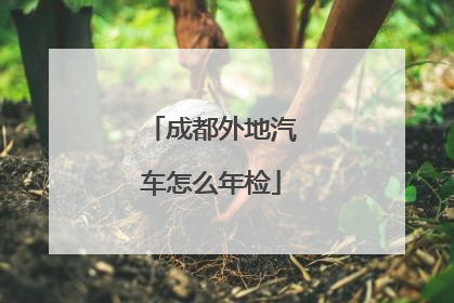 成都外地汽车怎么年检
