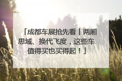 成都车展抢先看丨两厢思域、换代飞度，这些车值得买也买得起！