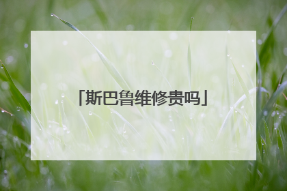 斯巴鲁维修贵吗