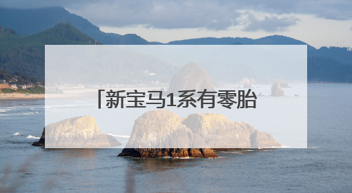 新宝马1系有零胎压继续行驶吗？