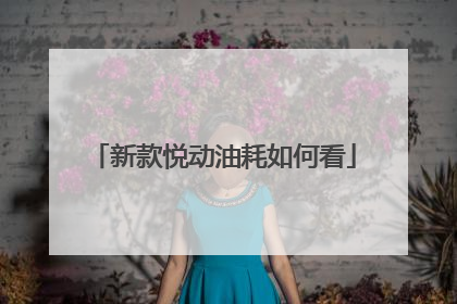 新款悦动油耗如何看