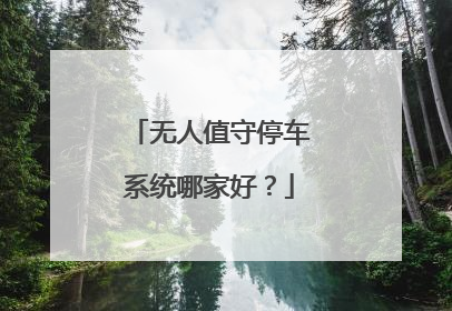 无人值守停车系统哪家好？