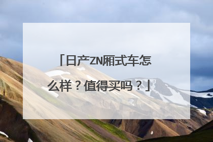日产ZN厢式车怎么样？值得买吗？