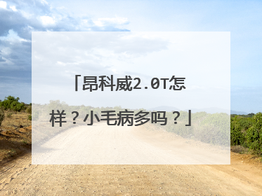 昂科威2.0T怎样？小毛病多吗？
