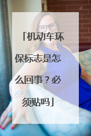 机动车环保标志是怎么回事？必须贴吗