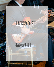 机动车年检费用