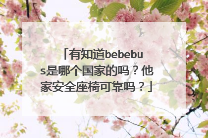 有知道bebebus是哪个国家的吗？他家安全座椅可靠吗？