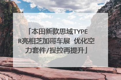 本田新款思域TYPE R亮相芝加哥车展 优化空力套件/操控再提升
