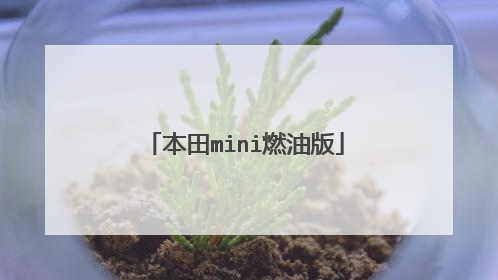 本田mini燃油版