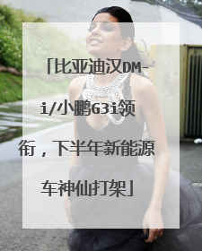 比亚迪汉DM-i/小鹏G3i领衔，下半年新能源车神仙打架