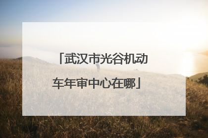 武汉市光谷机动车年审中心在哪