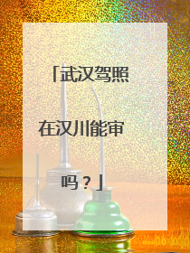 武汉驾照在汉川能审吗？