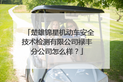 楚雄锦星机动车安全技术检测有限公司禄丰分公司怎么样？