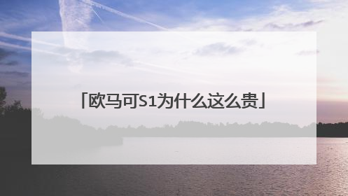 欧马可S1为什么这么贵