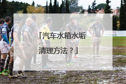 汽车水箱水垢清理方法？