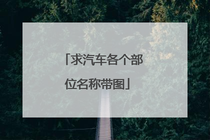 求汽车各个部位名称带图