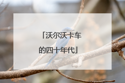 沃尔沃卡车的四十年代