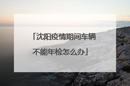 沈阳疫情期间车辆不能年检怎么办