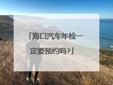 海口汽车年检一定要预约吗?