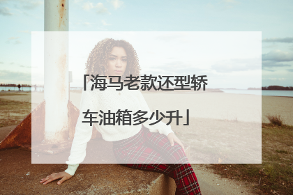 海马老款还型轿车油箱多少升