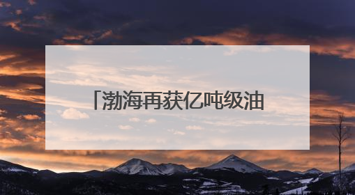 渤海再获亿吨级油气大发现，渤海曾发现过哪些油气田？