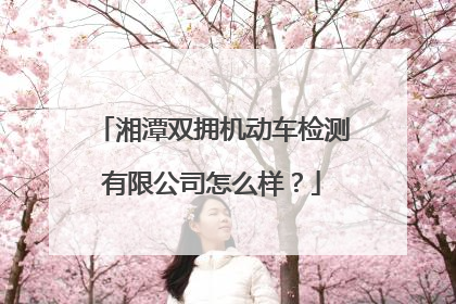 湘潭双拥机动车检测有限公司怎么样？