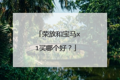 荣放和宝马x1买哪个好？