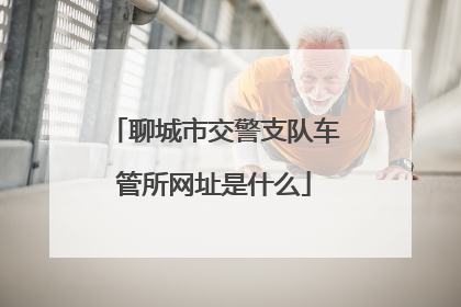 聊城市交警支队车管所网址是什么