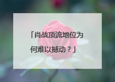 肖战顶流地位为何难以撼动？