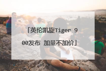 英伦凯旋Tiger 900发布 加量不加价