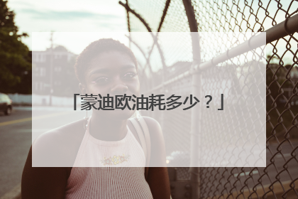 蒙迪欧油耗多少？