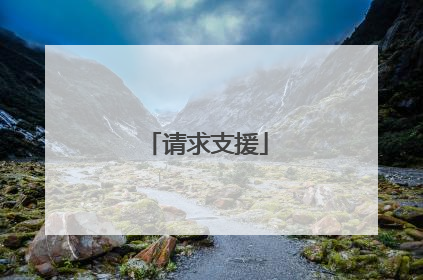请求支援